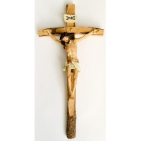 Papal Wall Crucifix, 16"