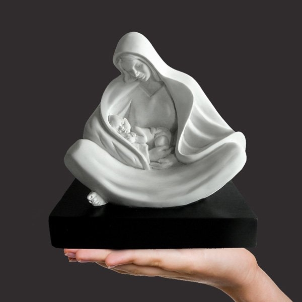 Mother Mary - Alpha & Omega - Sculpture By Timothy P. Schmalz