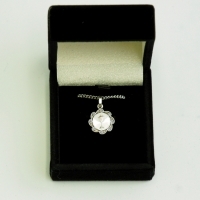 Chalice and Host Pendant with Chain
