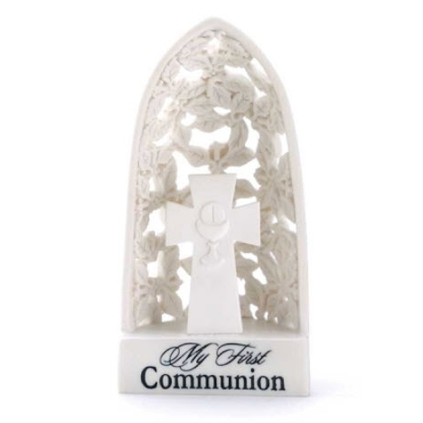 First Communion Tabletop Arch Cross