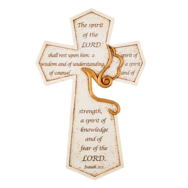 Spirit of the Lord - Confirmation Cross, 8.5"