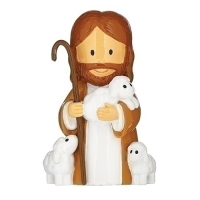 Child's Figurine - Good Shepherd, 3" H