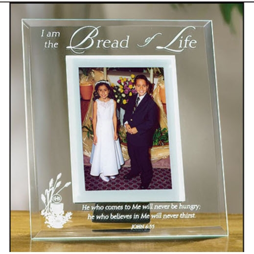 Photo Frame: First Communion Bread of Life