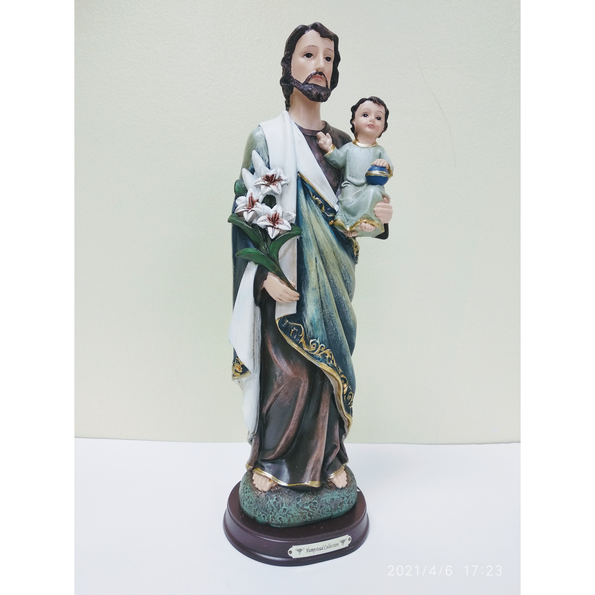 St Joseph with Child Jesus, 12"