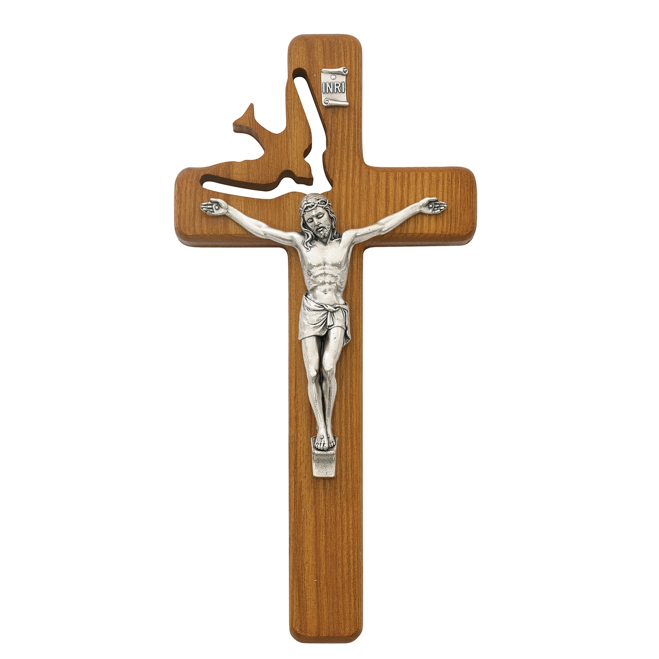 Holy Spirit Crucifix 8"