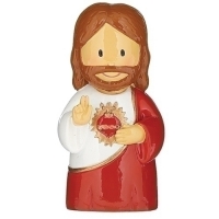 Child's Figurine - Sacred Heart of Jesus, 3" H
