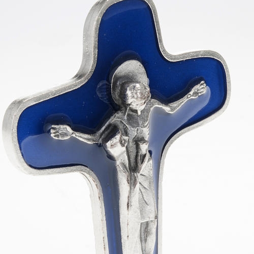 Sorrowful Mother Standing Crucifix, 3.75" (Italy)